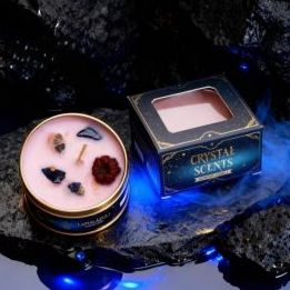 Vela aromatizada Lapislázuli-AROMA CRYSTAL